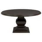 Twyla 60-inch Round Wood Dining Room Table Dark Cocoa