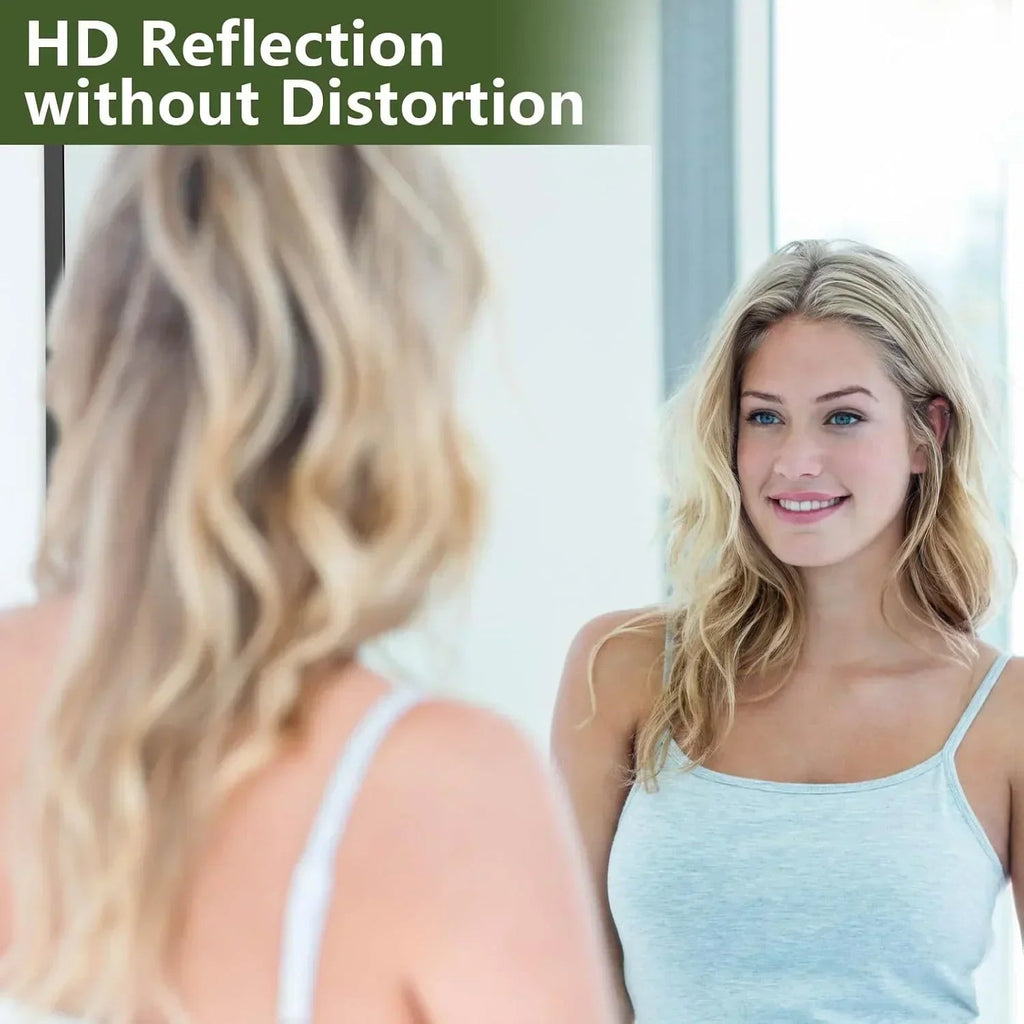 Oversized Black Arched Full Length Mirror – 76"/82"
