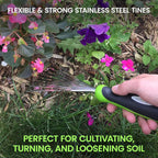 Stainless Steel Garden Hand Rake Tool