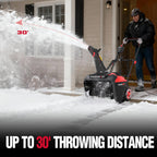 21'' 15A Single Stage Electric Snow Blower w/ LED Light DB7521