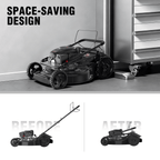 22" 170cc Gas Self-Propelled 3-in-1 Lawn Mower V8622S