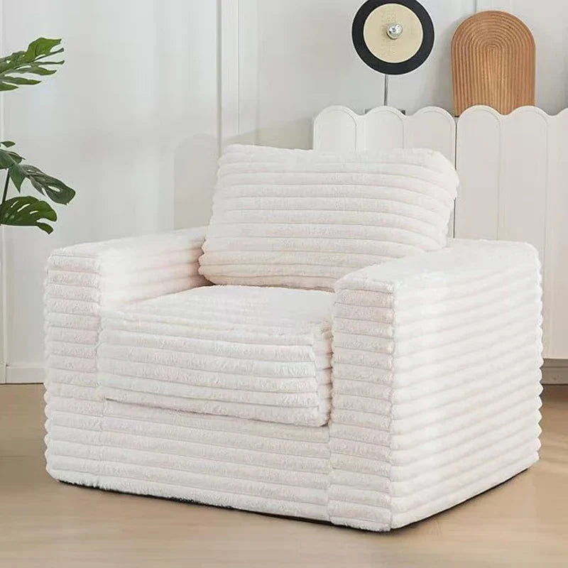 Modern Tufted Backrest Sofa Comfortable Living Room Furniture with Button Tufting Headrest Sofa Bed in Grey Or Beige