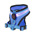 Pet Supplies Rechargeable Mesh LED Lighted Dog Harness