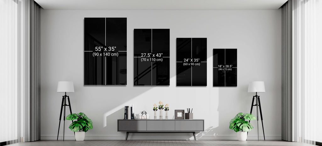 Cubic Walk Glass Wall Art  || Designers Collection