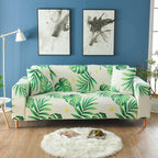 Elastic Sofa Covers for Living Room Stretch Slipcovers Sectional Couch Cover L Shape Corner Armchair Cover 1/2/3/4 Seater Slipcovers Elastic Stylish Printed Sectional Sofa Furniture Protector For Living Room