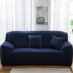 Elastic Solid Color Sofa Cover Spandex Modern All-inclusive Sofa SlipCover for living Room Stretch Couch Covers 1/2/3/4 Seater Sofa Cover Furniture Protector Couch Soft with Elastic Bottom Anti-Slip Foam Kids