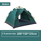 3-12 Person Double Layer 2-Bedroom Family Tunnel Camping Tent Waterproof Windproof UV Resistant for Outdoor Hiking & Camping