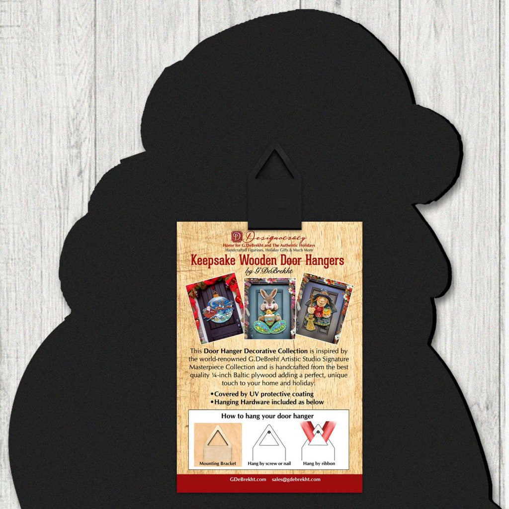 Frosty Christmas Door Decor by Jamie Mills-Price - Christmas Santa Snowman Decor - 8457505H
