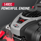 21" 140cc Gas Self-Propelled Lawn Mower with Briggs & Stratton Engine HB8622S