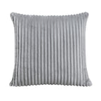 Living Room Furniture Corner Chair Gray Corduroy Upholstery 1pc Corner Wedge Soft Cushion Solid Wood Legs