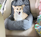 Pet Life ®'Pawtrol' Dual Converting Travel Safety Carseat and Pet Bed