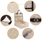 Pet Life ®'Pawtrol' Dual Converting Travel Safety Carseat and Pet Bed