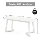 4-Piece Bedroom Furniture Set with Twin Size Bed Frame Entryway Bench Vanity Desk and Jewelry Armoire